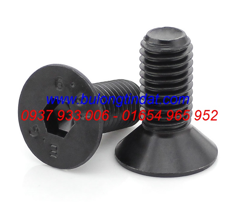 Bulong lục giác côn thép